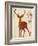 Forest Stag-Z Studio-Framed Art Print