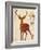 Forest Stag-Z Studio-Framed Art Print