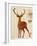 Forest Stag-Z Studio-Framed Art Print