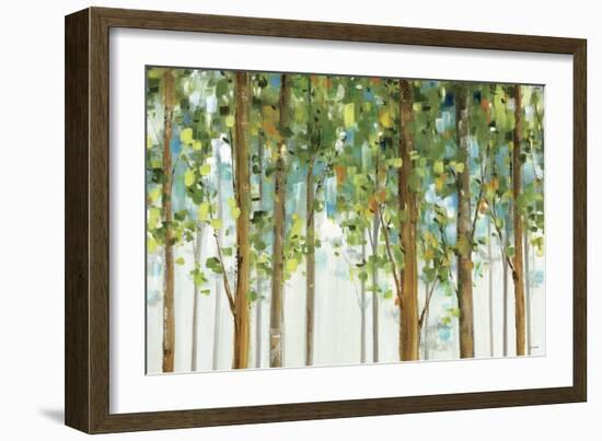 Forest Study I Crop-Lisa Audit-Framed Art Print