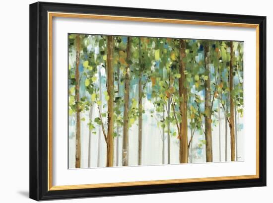 Forest Study I Crop-Lisa Audit-Framed Art Print