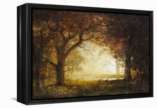 Forest Sunrise-Albert Bierstadt-Framed Premier Image Canvas