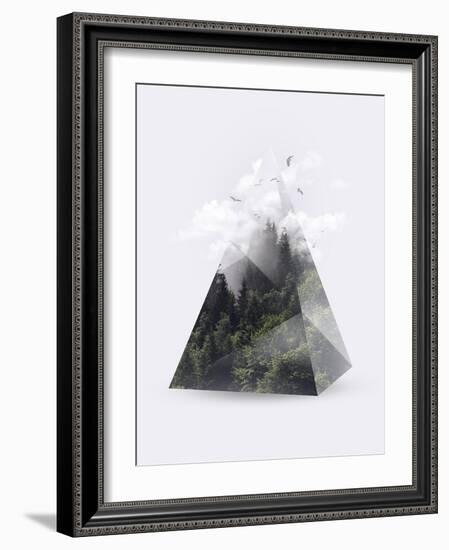 Forest Triangle-Robert Farkas-Framed Giclee Print