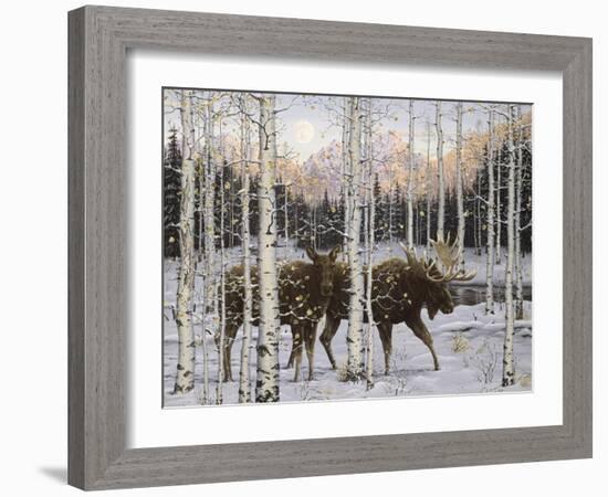 Forest Twilight-Jeff Tift-Framed Giclee Print