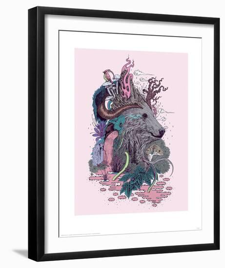 Forest Warden-Mat Miller-Framed Art Print