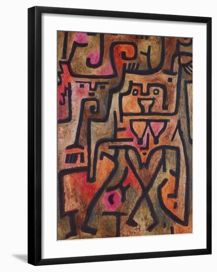 Forest Witches, 1938-Paul Klee-Framed Premium Giclee Print