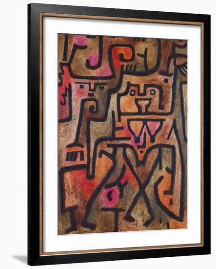 Forest Witches, 1938-Paul Klee-Framed Premium Giclee Print