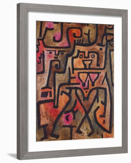 Forest Witches, 1938-Paul Klee-Framed Premium Giclee Print