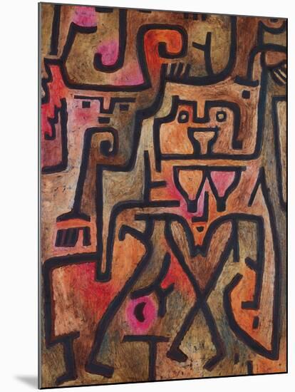 Forest Witches, 1938-Paul Klee-Mounted Premium Giclee Print