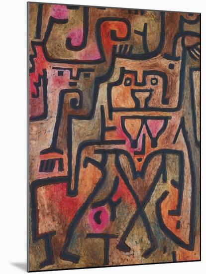 Forest Witches, 1938-Paul Klee-Mounted Giclee Print