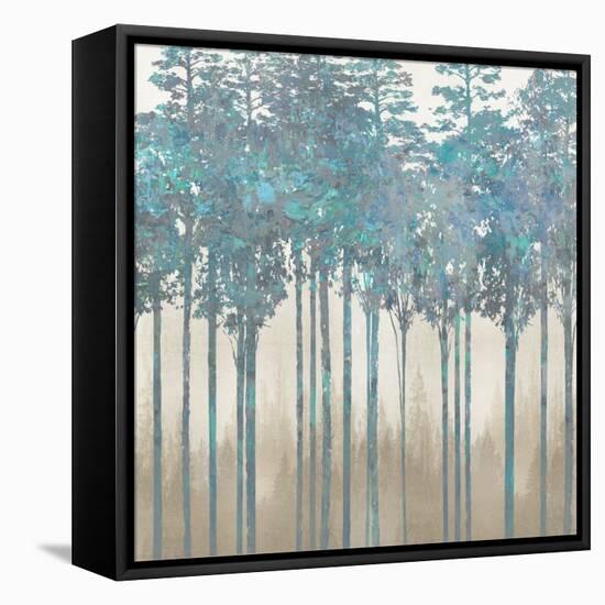 ForestDreams Blue, 2024-David Moore-Framed Stretched Canvas