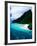 Forested Hills, Beach and Lagoon, American Samoa-Peter Hendrie-Framed Photographic Print