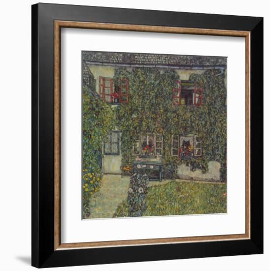 Forester's House in Waeissenbach at Attersee, 1912-Gustav Klimt-Framed Art Print