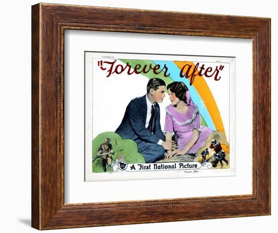 Forever After, Lloyd Hughes, Mary Astor, 1926-null-Framed Premium Giclee Print