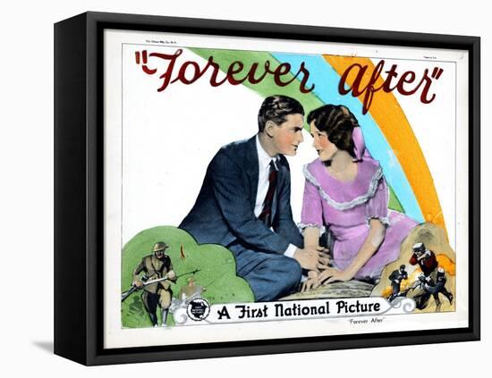 Forever After, Lloyd Hughes, Mary Astor, 1926-null-Framed Stretched Canvas