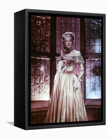 FOREVER AMBER, 1947 directed by OTTO PREMINGER Linda Darnell (photo)-null-Framed Stretched Canvas