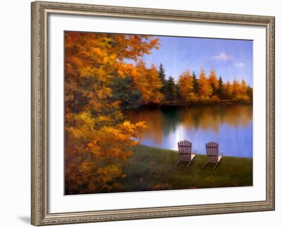 Forever Autumn-Diane Romanello-Framed Art Print