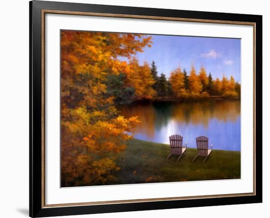 Forever Autumn-Diane Romanello-Framed Art Print