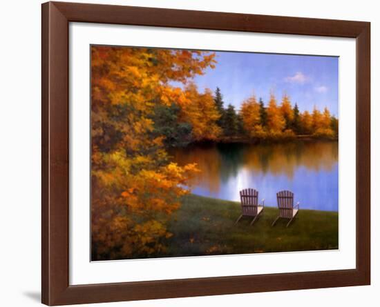 Forever Autumn-Diane Romanello-Framed Art Print