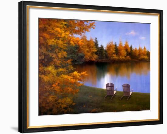 Forever Autumn-Diane Romanello-Framed Art Print