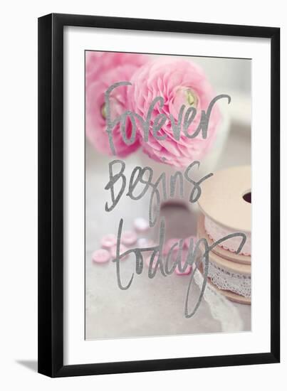 Forever Begins Today-Sarah Gardner-Framed Art Print