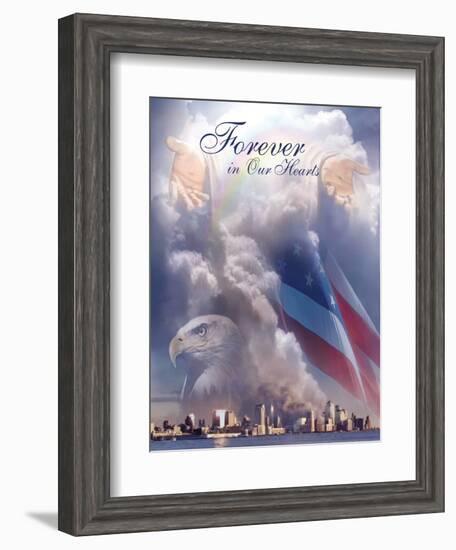 Forever in Our Hearts-unknown Hahlbohm-Framed Art Print