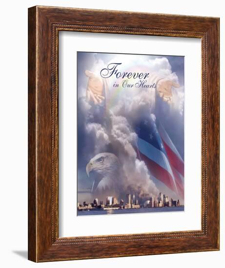 Forever in Our Hearts-unknown Hahlbohm-Framed Art Print