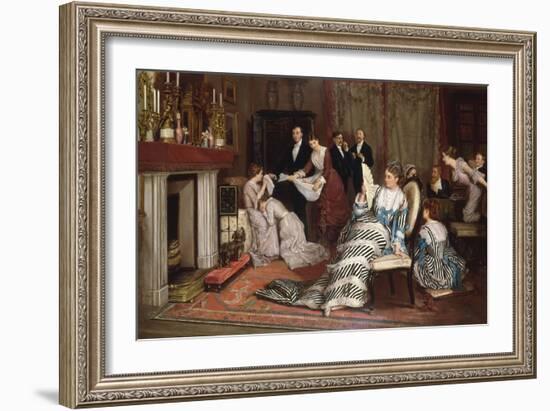 Forfeits, 1880-Eyre Crowe-Framed Giclee Print