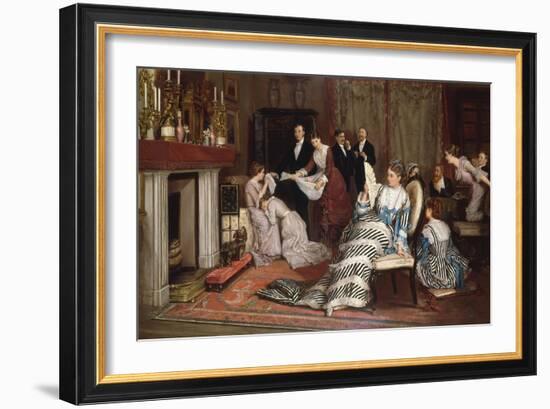 Forfeits, 1880-Eyre Crowe-Framed Giclee Print