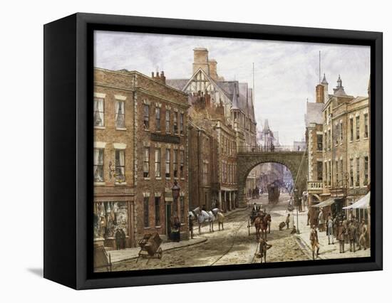 Forgate Street, Chester-Louise J. Rayner-Framed Premier Image Canvas