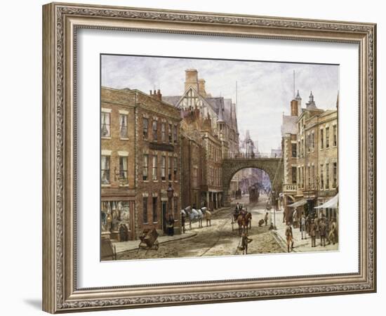 Forgate Street, Chester-Louise J. Rayner-Framed Giclee Print