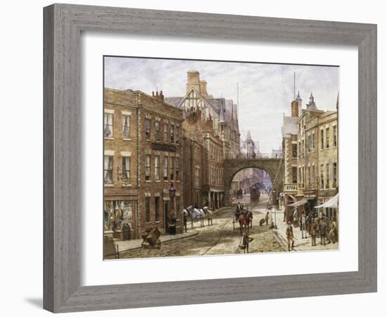 Forgate Street, Chester-Louise J. Rayner-Framed Giclee Print