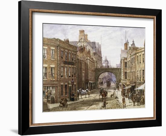 Forgate Street, Chester-Louise J. Rayner-Framed Giclee Print