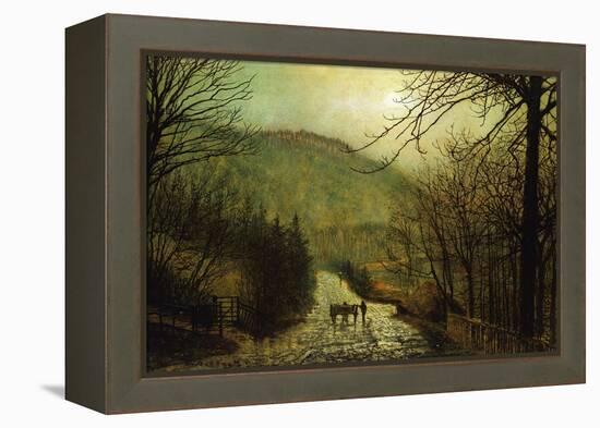 Forge Valley, Scarboro'-John Atkinson Grimshaw-Framed Premier Image Canvas