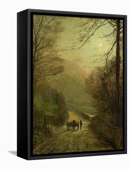 Forge Valley, Scarborough-John Atkinson Grimshaw-Framed Premier Image Canvas