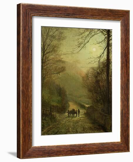 Forge Valley, Scarborough-John Atkinson Grimshaw-Framed Giclee Print