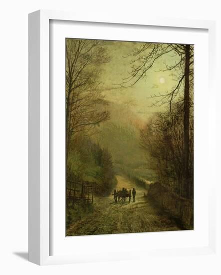 Forge Valley, Scarborough-John Atkinson Grimshaw-Framed Giclee Print