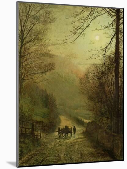 Forge Valley, Scarborough-John Atkinson Grimshaw-Mounted Giclee Print