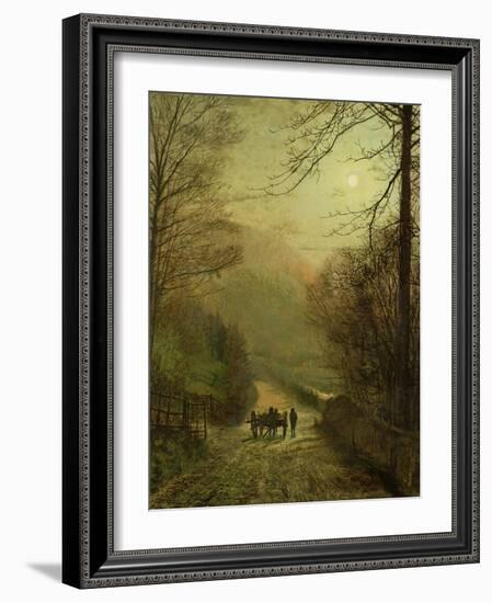 Forge Valley, Scarborough-John Atkinson Grimshaw-Framed Giclee Print