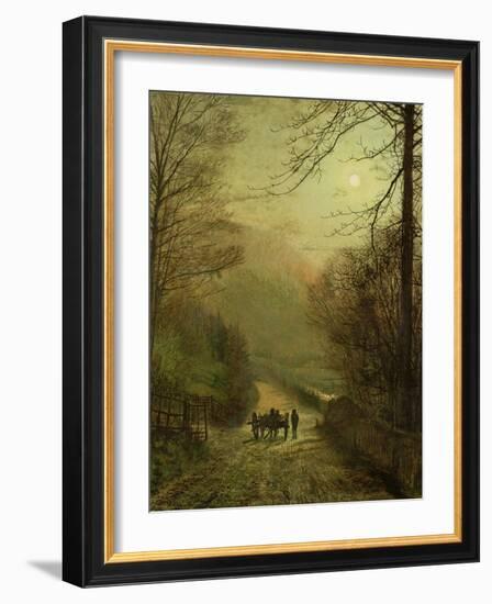 Forge Valley, Scarborough-John Atkinson Grimshaw-Framed Giclee Print