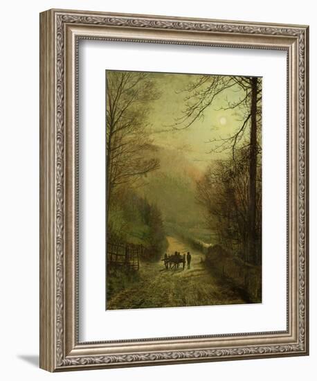 Forge Valley, Scarborough-John Atkinson Grimshaw-Framed Giclee Print