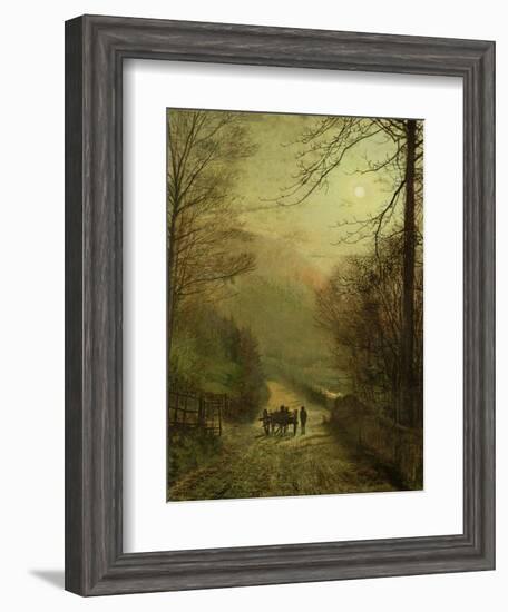 Forge Valley, Scarborough-John Atkinson Grimshaw-Framed Giclee Print