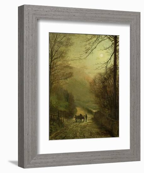 Forge Valley, Scarborough-John Atkinson Grimshaw-Framed Giclee Print