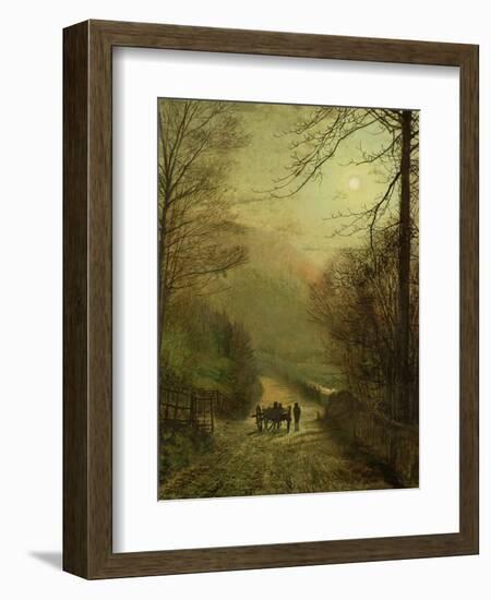 Forge Valley, Scarborough-John Atkinson Grimshaw-Framed Giclee Print