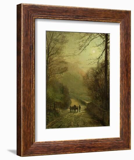 Forge Valley, Scarborough-John Atkinson Grimshaw-Framed Giclee Print