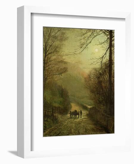 Forge Valley, Scarborough-John Atkinson Grimshaw-Framed Giclee Print