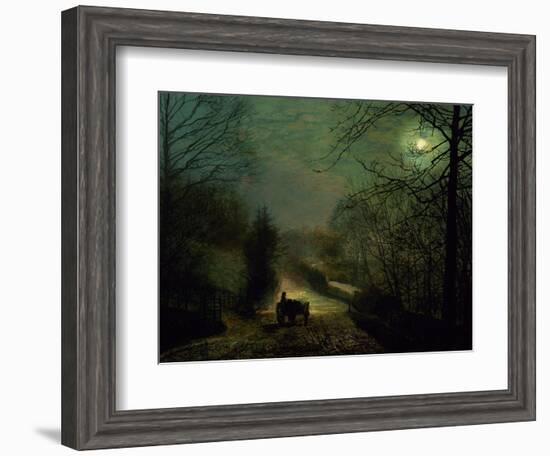 Forge Valley-John Atkinson Grimshaw-Framed Giclee Print