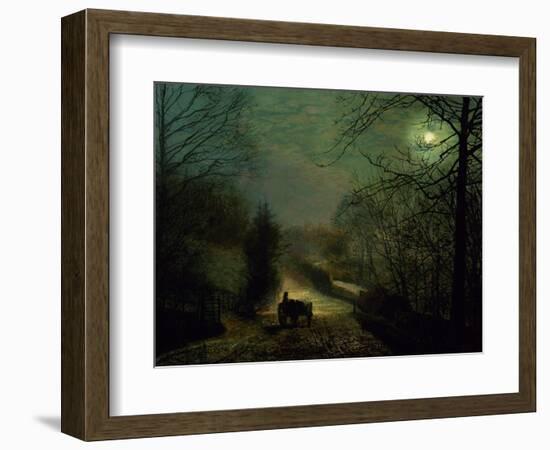 Forge Valley-John Atkinson Grimshaw-Framed Giclee Print