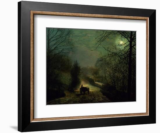 Forge Valley-John Atkinson Grimshaw-Framed Giclee Print