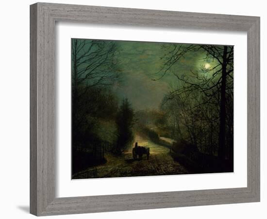 Forge Valley-John Atkinson Grimshaw-Framed Giclee Print